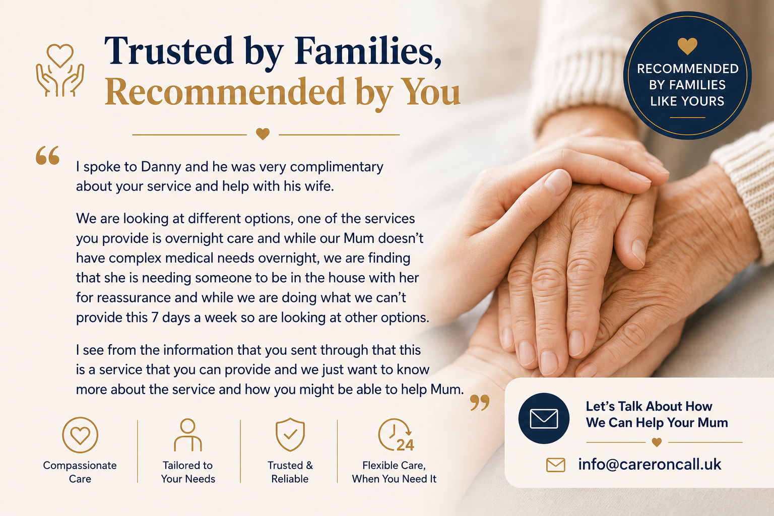 Customer review for Care On Call